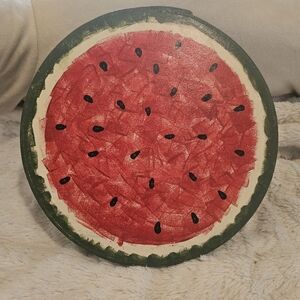 Watermelon Slice Wall Art Decor Box Sterdy